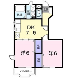 Ｍ・スクエアＮの物件間取画像